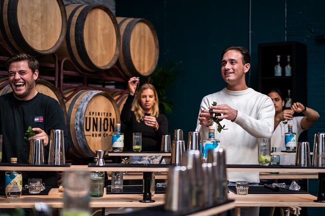 Cocktail workshop @ Spirited Union Rum Co. (Amsterdam) - What You Might Make: Mojito Variations and Ginger Beer Twist