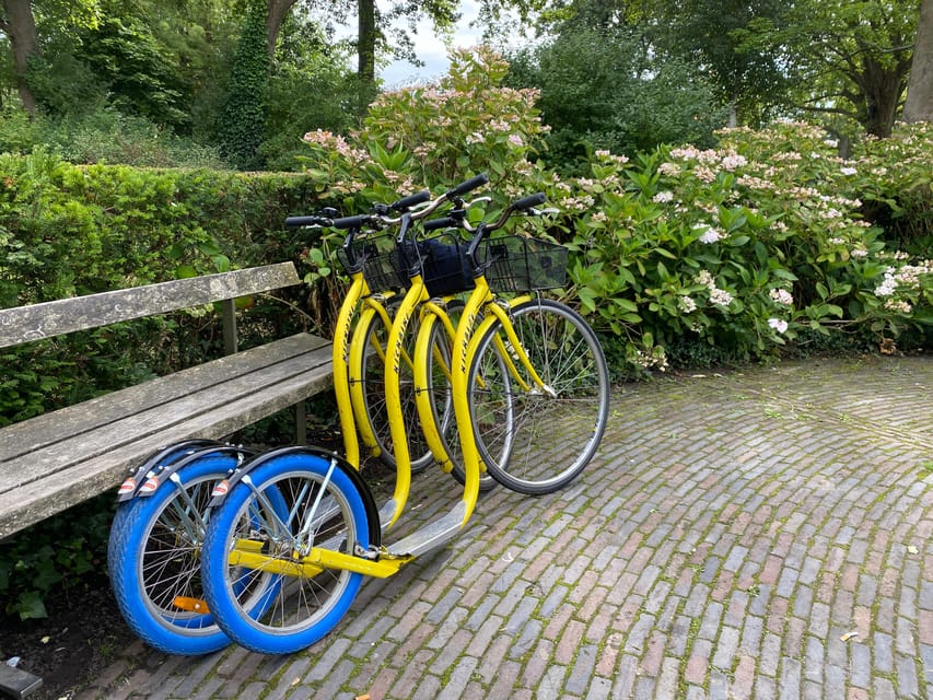 Delft - Step/scootertour in and around the city - Agnetapark and Jacques van Marken: the quieter Delft that surprises you