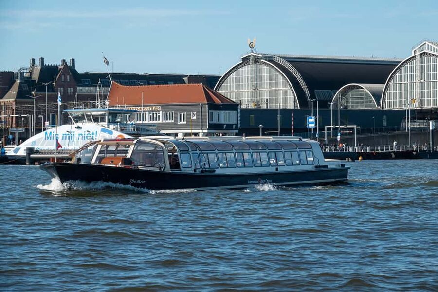 Discover Amsterdam: Luxury Canal Cruise with a Local Skipper - The Amstel: river views and classic bridge country