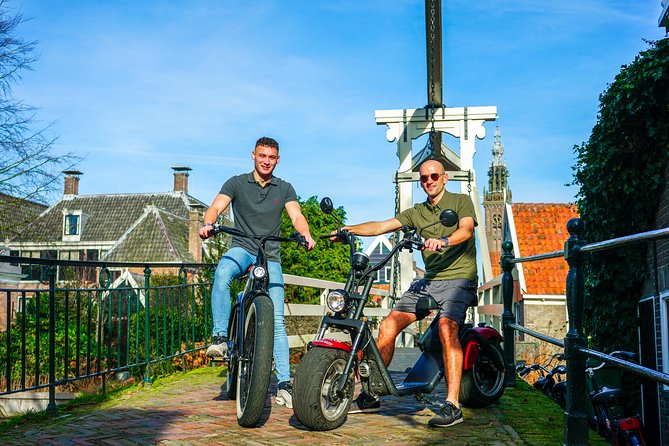E-scooter rental Volendam - Countryside of Amsterdam - Choosing your time window (3 to 8 hours) without getting rushed