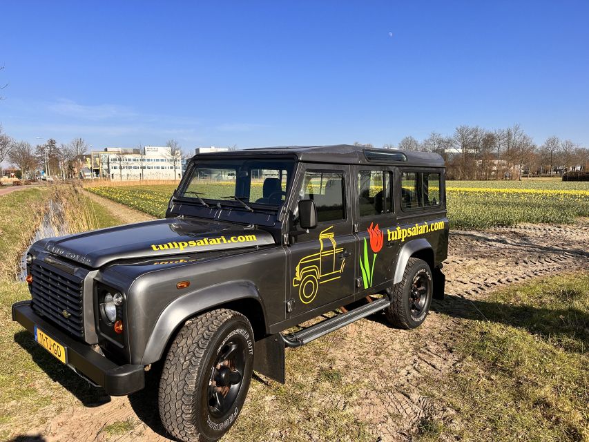 Enjoy the tulip fields in a Landrover with a local guide! - Restaurant Hanami to Lisse: getting oriented fast