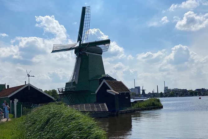 Escape Amsterdam: E-Bike to Zaanse Schans Windmills & Zaandam - Polder scenery on the ride: Landsmeer and Het Twiske