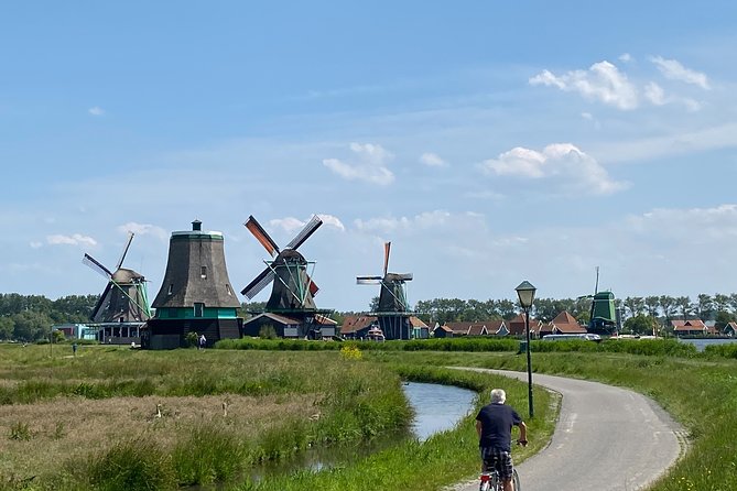 Escape Amsterdam: E-Bike to Zaanse Schans Windmills & Zaandam - NDSM Wharf: shipping past meets street art future