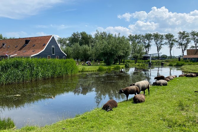 Escape Amsterdam: E-Bike to Zaanse Schans Windmills & Zaandam - First real taste of windmill culture: Krijtmolen d’Admiraal