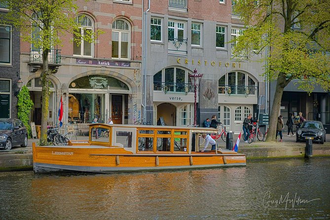 Exclusive Cruise! 90 min - 12 guests max - Book Leemstar! - Heaters, outside seating, and the included drinks and Dutch bites