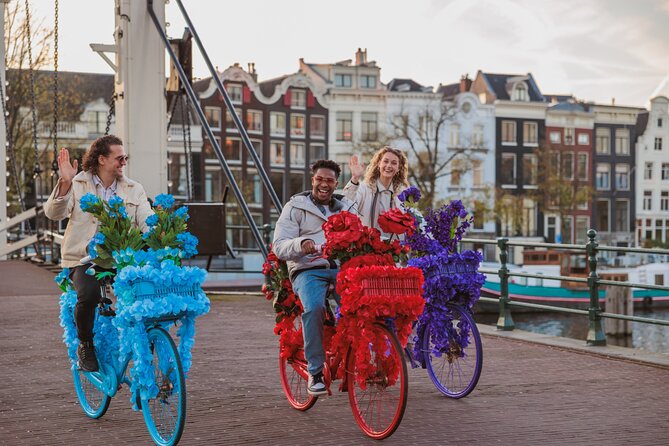 Explore Amsterdam canals on iconic Flower Bikes - Vondelpark as your green break from city intensity