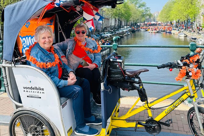 Explore Amsterdam in 75 Minutes – Pedicab Rickshaw City tour - Pickup at Muntplein, and how to not waste your first 5 minutes