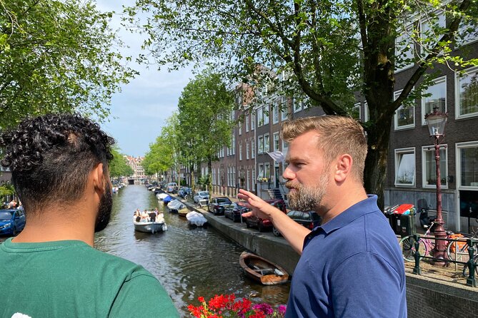 Explore hidden streets with friends - Jordaan hidden lanes and squares, plus a pass by Anne Frank House