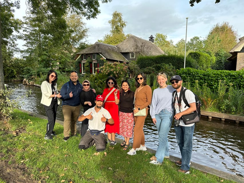 From Amsterdam: Giethoorn Small Group Tour with Boat Ride - Walking time in Giethoorn center, plus free time to linger