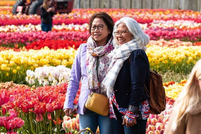 From Amsterdam: Keukenhof and Tulip Experience Tour - Stop 1: Tulip Experience Amsterdam for tulip history and photo ops