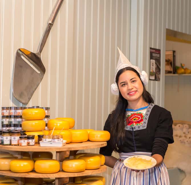 From Amsterdam: Volendam and Zaanse Schans Tour with Cheese - Windmills and Fishing Village Views From Amsterdam