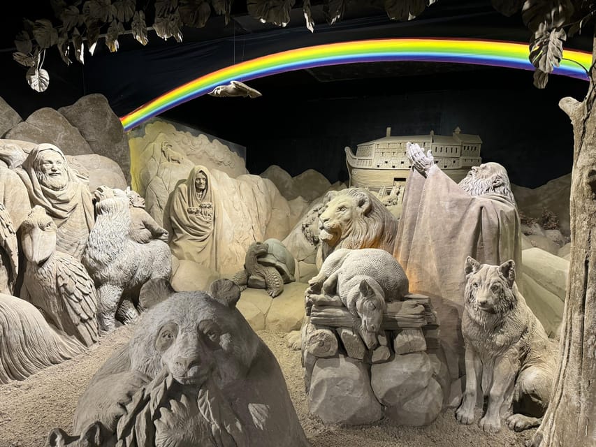 Garderen: Sandsculpture Exhibition Entry Ticket - Group-Friendly and Language-Supported Experience