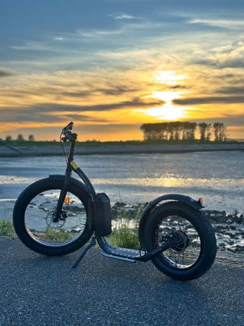 Goes: Explore Zeeland on our Electric Steps with GPS route - Riding tips: speed is optional, comfort is not