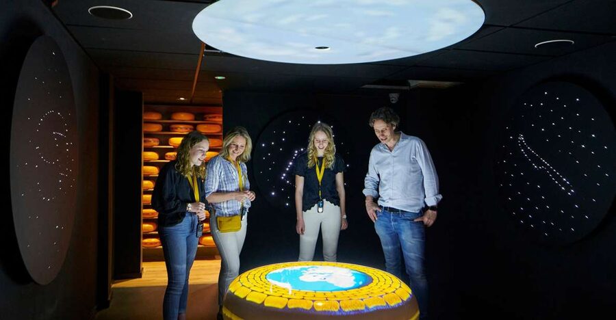 Gouda: Gouda Cheese Experience Entry Ticket - Cheesemaking stations you can actually try (virtual milking, turning, clapping hands)