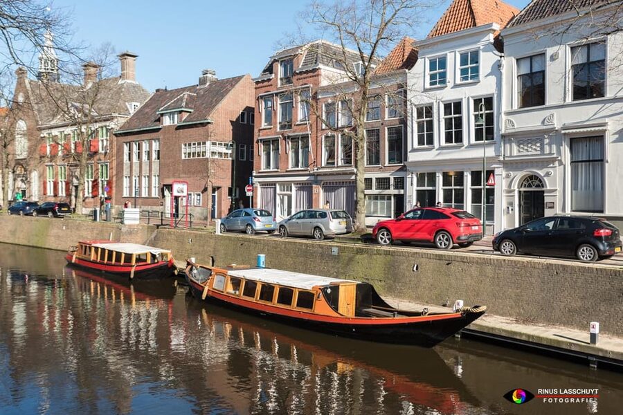 Gouda: Historical Canal Cruise - Museum Harbour: seeing the resident monumental ships up close
