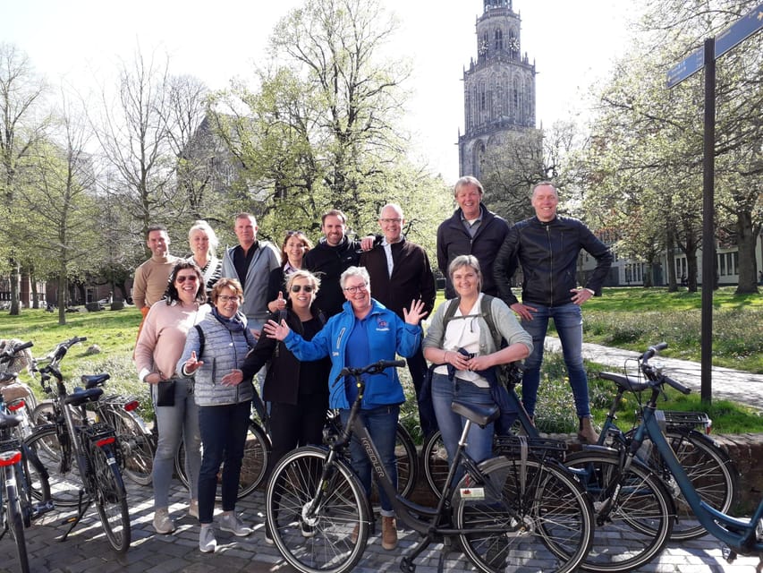 Groningen: City Highlights Bike Tour - Groninger Museum: where the tour pivots from streets to stories