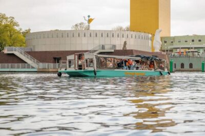 Terrace Boat Experience with a Cozy Bar