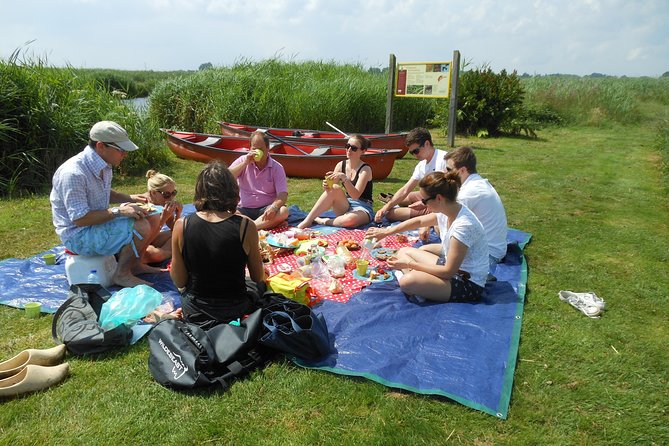 Guided Canoe Adventure with Picnic Lunch in Waterland from Amsterdam - The canoe route: villages, reedbeds, and birdsong in action