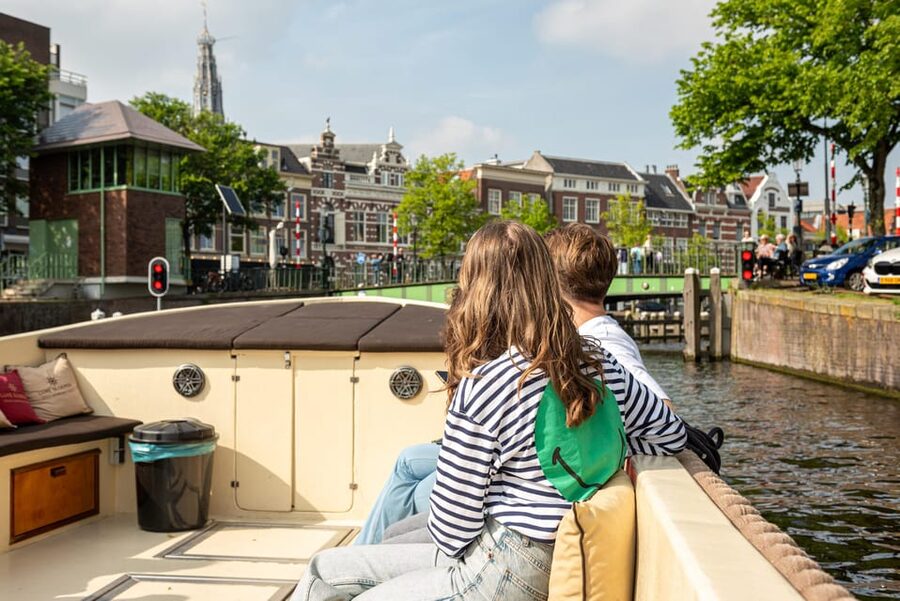 Haarlem: De Adriaan Windmill Tour + Open Canal Cruise - The Electric Open Boat Cruise: Quiet, Close, and Comfortable