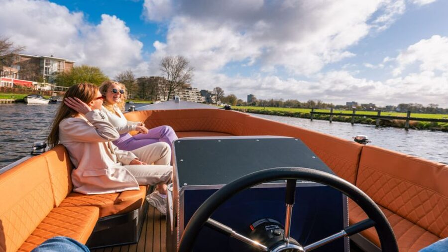 Haarlem: Self-Drive Private Electric Boat Rental - Industrieweg 7 dock: the moment you go from passenger to captain