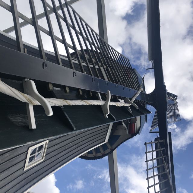 Haarlem: Windmill 'De Adriaan' Guided Tour - The gallery deck at 12 meters: views that make the climb worth it