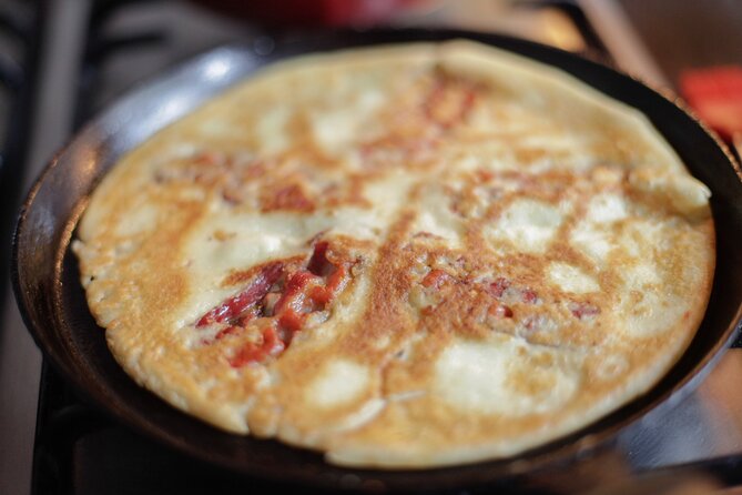 Learn to Make Dutch Pancakes in a Beautiful Amsterdam Canal House - Cooking with apple-bacon pancakes: the hands-on part