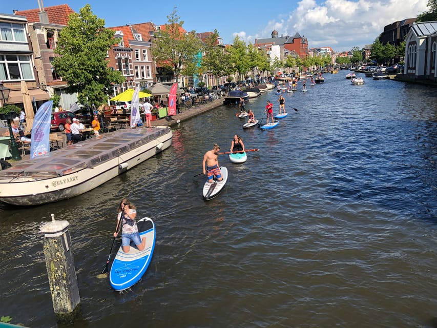 Leiden: Paddleboard Rental to Explore Leiden's Canals - What to Wear and Bring for a Canal SUP in South Holland