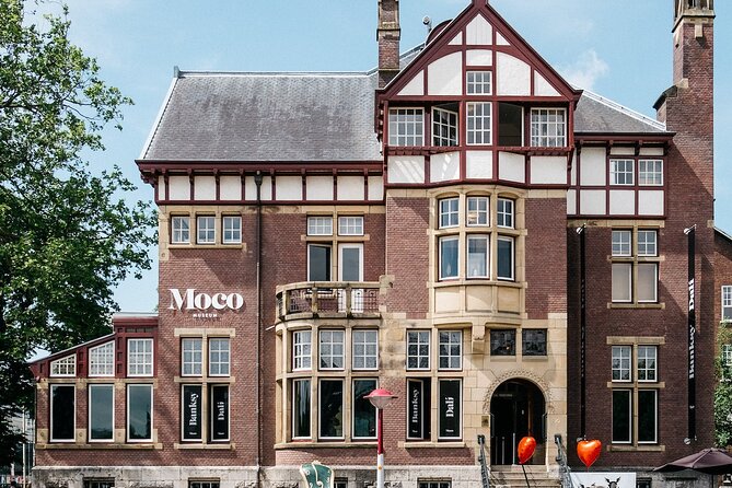 Moco Museum Amsterdam Admission Ticket with Banksy and more - Your one-stop plan: how to spend about one hour at MOCO