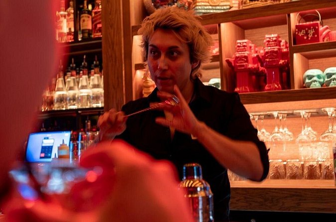 Party Cocktail and Shot Workshop with Free Drinks - The Harry Potter fire shooter and the fire behind the bar