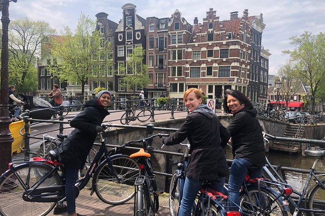 Private Amsterdam Bike Tour with a local guide (also for families) - Anne Frank House from outside: a quick, meaningful first stop
