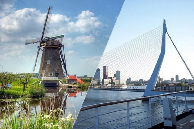 Private Day Trip from Amsterdam to Rotterdam and the Hague - Erasmus Bridge: Rotterdam’s big statement before you even get out