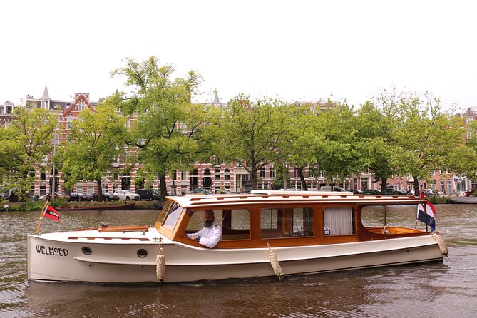 Private Guided Historic Amsterdam Canal Cruise in a Salon Boat - Price and value for a private group of up to eight
