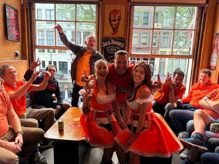 Private Red Light Tour City Center with Beer Maid Guide - The meet-up at Drink n Sink, Cafe Bar Amsterdam