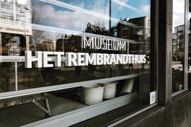 Rembrandt House & Neighborhood Exclusive Guided Walking Tour - Rembrandtplein and the Night Watch bronze: art you can see from the street