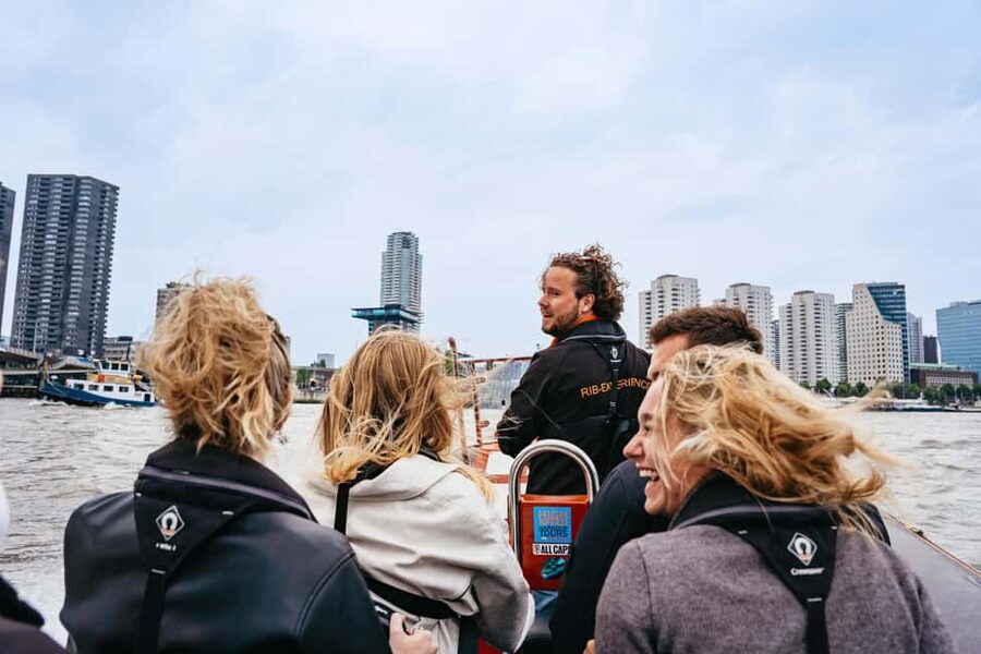 RIB Speedboat Sightseeing Cruise - The Maas at 100 km/h: why this RIB cruise feels different in Rotterdam