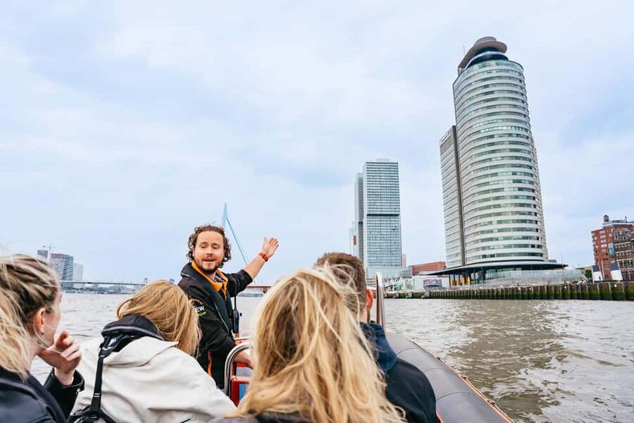 RIB Speedboat Sightseeing Cruise - Route to Schiedam and back: what the timing and scenery feel like