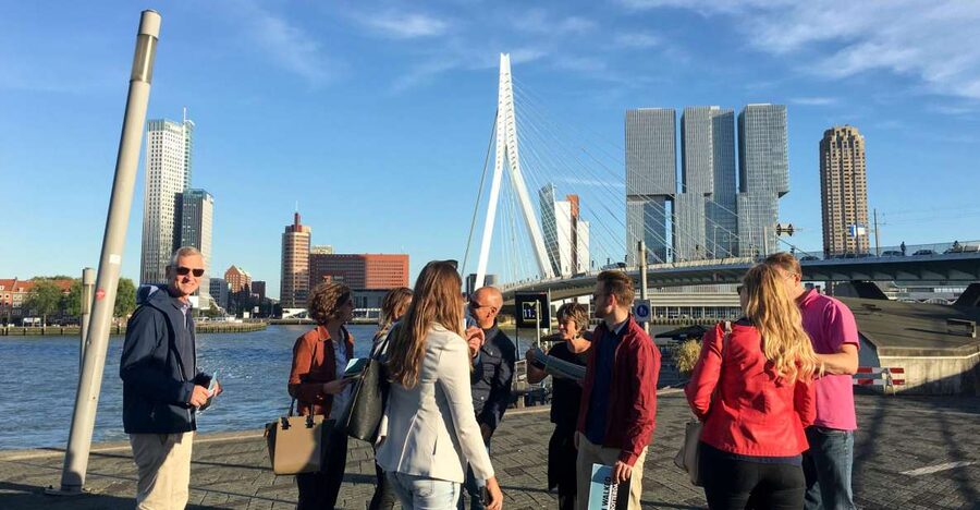 Rotterdam 2-Hour Grand Walking Tour - Architecture hits in the city center: Groothandelsgebouw, Lijnbaan, City Hall, Timmerhuis