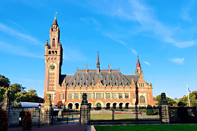 Rotterdam, Delft, The Hague Day Tour Incl. Madurodam/Royal Delft - The Hague’s Peace Palace and Binnenhof: laws, courts, and royal workplaces