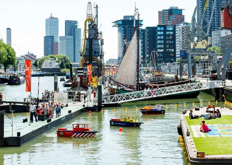 Rotterdam: Maritime Museum and historic museum harbor ticket - Leuvehaven: you’re already in the port when you arrive