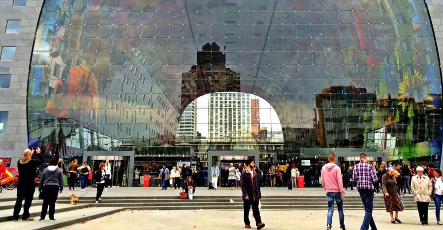 Rotterdam Tour with Cube House Admission - Town Hall, St. Laurens Church, and the WWII turning point