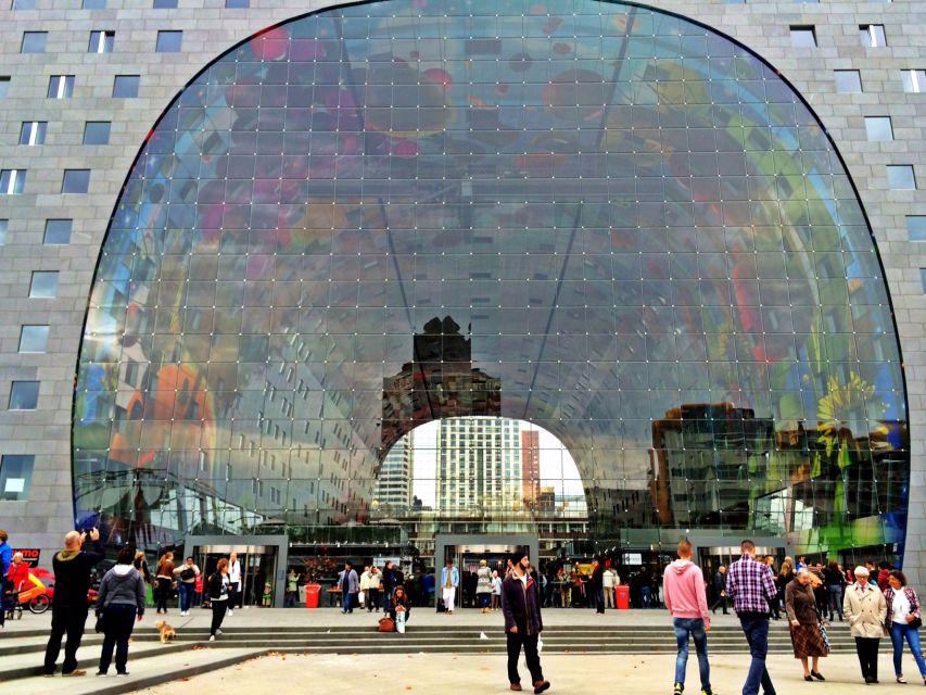 Rotterdam Tour with Cube House Admission - Meeting in Rotterdam Central Station, under the meeting cloud