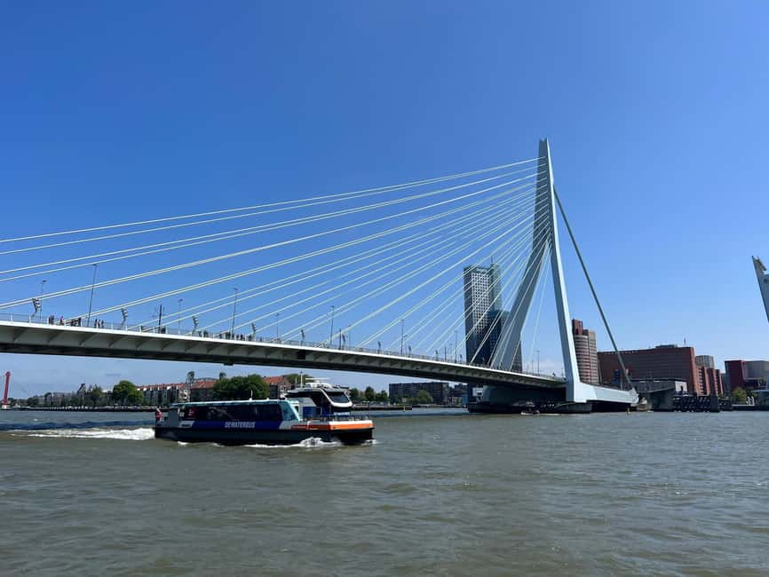 Rotterdam: WaterShuttle Ticket to Kinderdijk - Key points you will care about