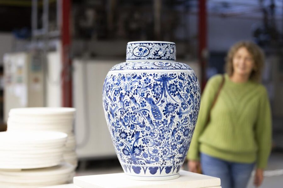 Royal Delft: Delftblue Factory and Museum - The Museum and Showroom: Antique Pieces and Modern Delft Blue
