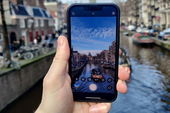 Self Guided City Tour in Amsterdam - Amsterdam Tulip - WhatsApp setup, and why your battery is the real boss