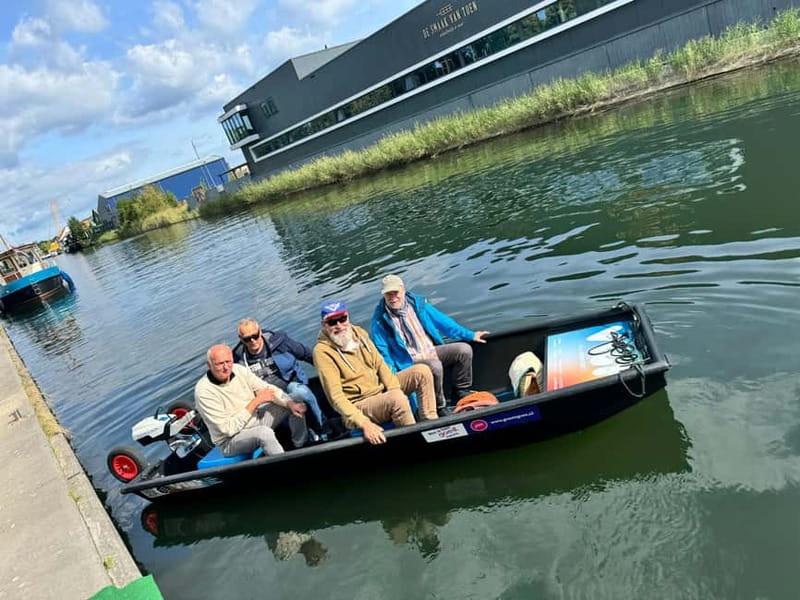 Self-Guided Electric Boat Rental - Yerseke: village waterways after you’ve built up confidence