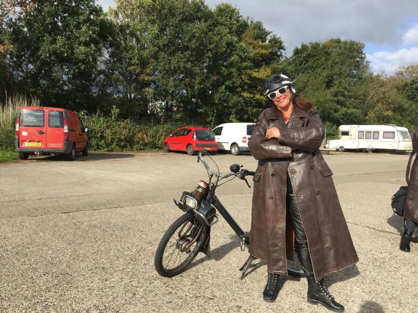 Texel: Solex Moped Rental - What Happens at Start, When You Get Your Solex