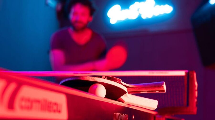 The Hague: Ping Pong Table Rental at a Secret Ping Pong Bar - Secret Ping Pong The Hague, tucked in Amaze VR