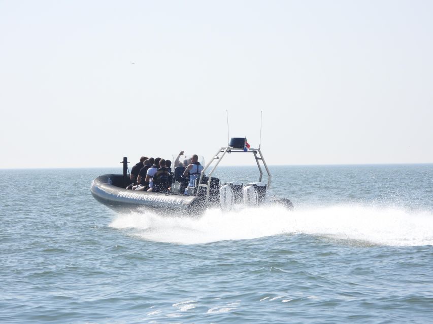 The Hague: Powerboat Tour Scheveningen - The ride pattern: slow exit, then 600HP speed runs