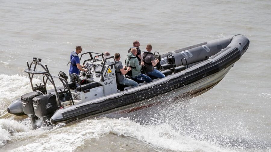 The Hague: Scheveningen Beach RIB Speedboat Tour - Entering the experience: getting to the boat and timing it right