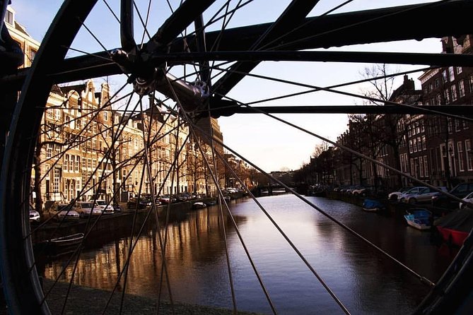 Urban Adventures Amsterdam Bike Tour, Graffiti and Magnet Fishing - Stop 5: Pontsteiger and the ferry ride to Amsterdam North